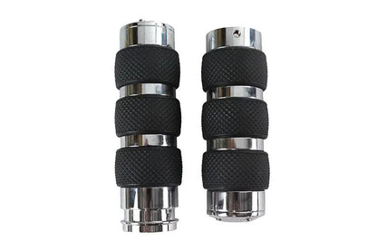 Wyatt Gatling H17-0595T Banded Style Throttle By Wire Grip Set for Harley Davidson FLT Models by Wyatt Gatling