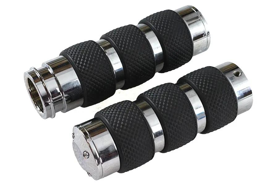 Wyatt Gatling H17-0595T Banded Style Throttle By Wire Grip Set for Harley Davidson FLT Models by Wyatt Gatling