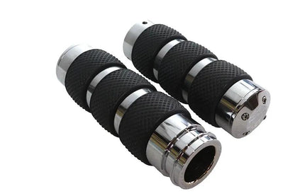 Wyatt Gatling H17-0595T Banded Style Throttle By Wire Grip Set for Harley Davidson FLT Models by Wyatt Gatling