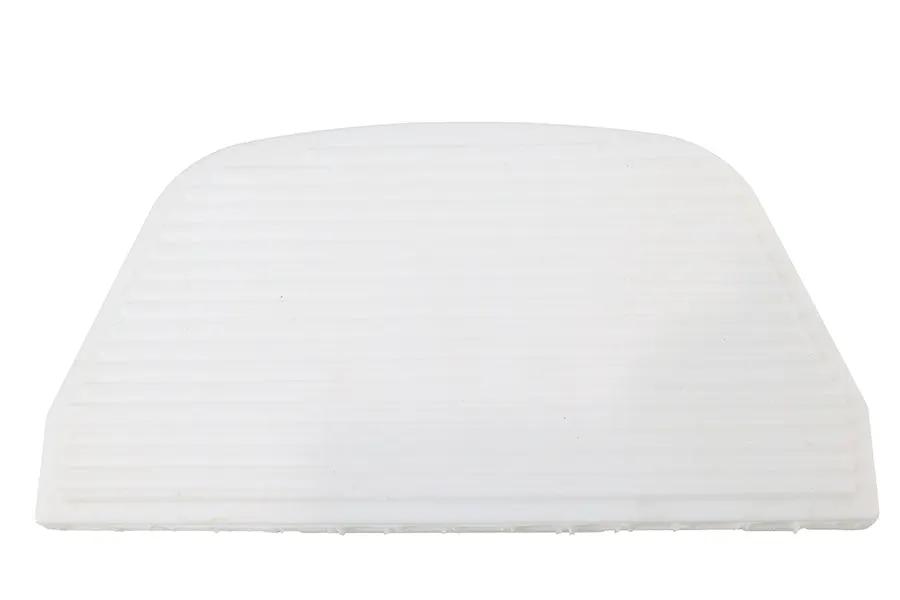 V-Twin 74533AW White Rear Passenger Footboard for Harley Davidson FLT Models by V-Twin