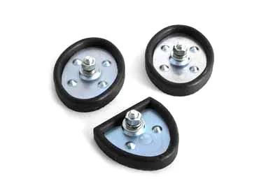 V-Twin Replica Black Clutch and Brake Pad Set for Harley Davidson FL Models by V-Twin