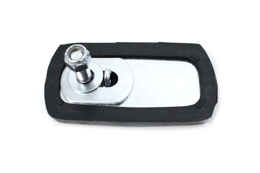 V-Twin Black Forward Brake Pedal Pad Kit for Harley Davidson FLH Models by V-Twin