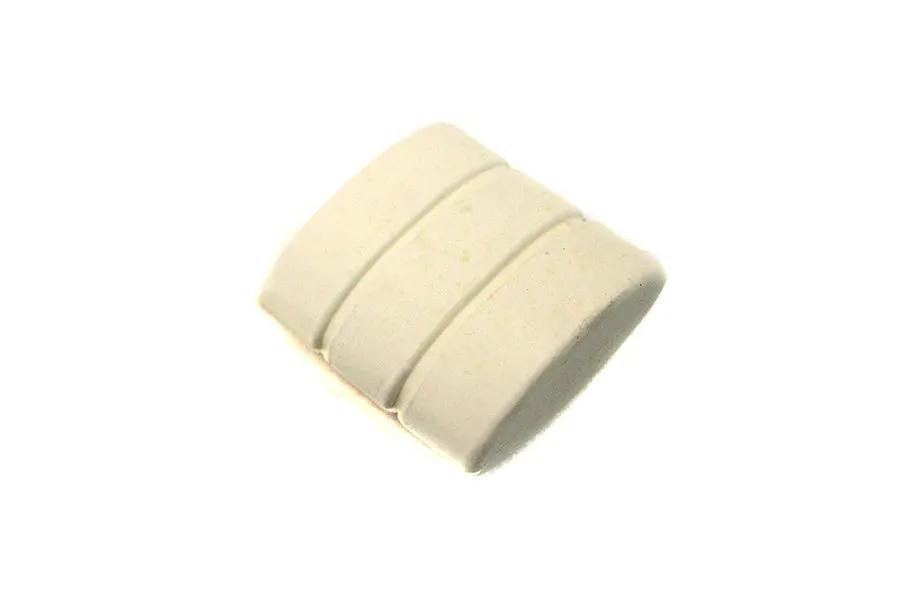 V-Twin White Brake Pedal Pad Part 18003W for Harley Davidson EL and FL Models by V-Twin