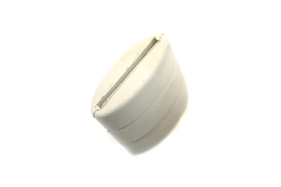 V-Twin White Brake Pedal Pad Part 18003W for Harley Davidson EL and FL Models by V-Twin