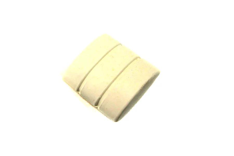 V-Twin White Brake Pedal Pad Part 18003W for Harley Davidson EL and FL Models by V-Twin