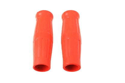 V-Twin Orange Grip Set 1909 Style for Harley Davidson Motorcycles by V-Twin