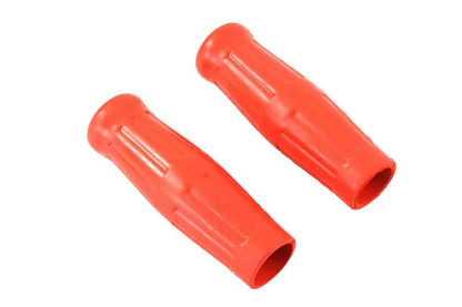 V-Twin Orange Grip Set 1909 Style for Harley Davidson Motorcycles by V-Twin