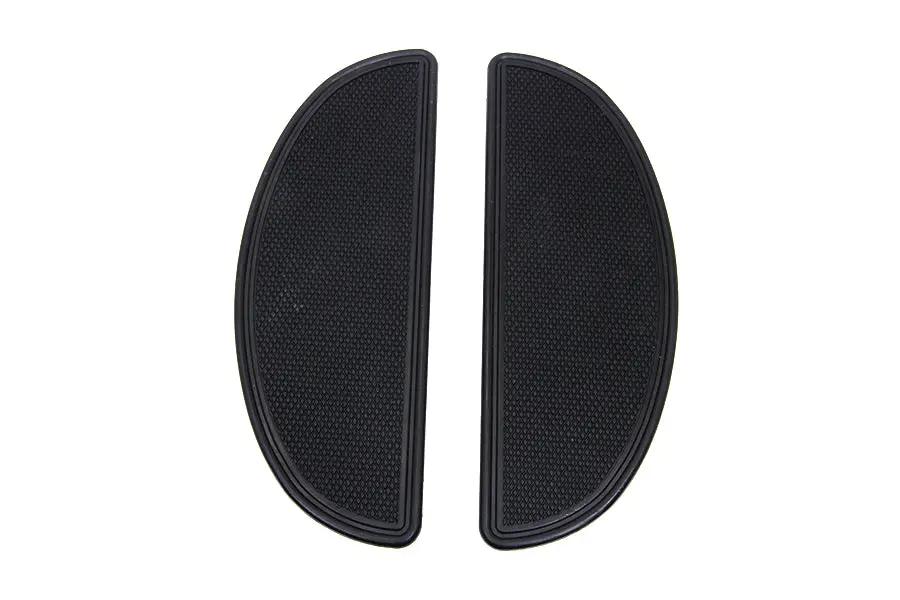 V-Twin Driver Upper Footboard Plate Set in Black – Durable Motorcycle Footboard Accessory by V-Twin