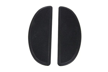 V-Twin Driver Upper Footboard Plate Set in Black – Durable Motorcycle Footboard Accessory by V-Twin