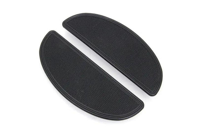 V-Twin Driver Upper Footboard Plate Set in Black – Durable Motorcycle Footboard Accessory by V-Twin