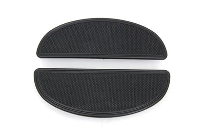 V-Twin Driver Upper Footboard Plate Set in Black – Durable Motorcycle Footboard Accessory by V-Twin