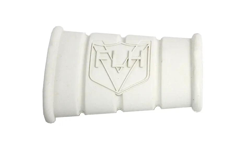 V-Twin White Rubber Kick Starter Pedal with FLH Logo for Harley Davidson WL Models by V-Twin