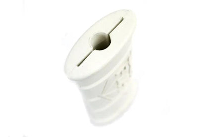 V-Twin White Rubber Kick Starter Pedal with FLH Logo for Harley Davidson WL Models by V-Twin