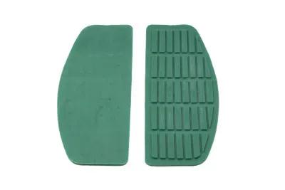 V-Twin Footboard Teal Mat Set for Harley Davidson FL Models by V-Twin
