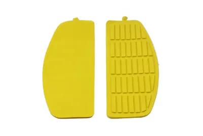 Wyatt Gatling Footboard Yellow Mat Set for Harley Davidson FL (1966-1975) by Wyatt Gatling