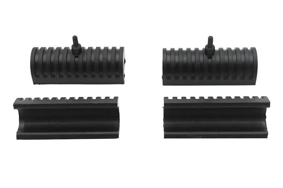 V-Twin Saddlebag Lower Rubber Bumper Set for Harley Davidson FLT Models by V-Twin