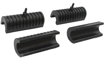 V-Twin Saddlebag Lower Rubber Bumper Set for Harley Davidson FLT Models by V-Twin