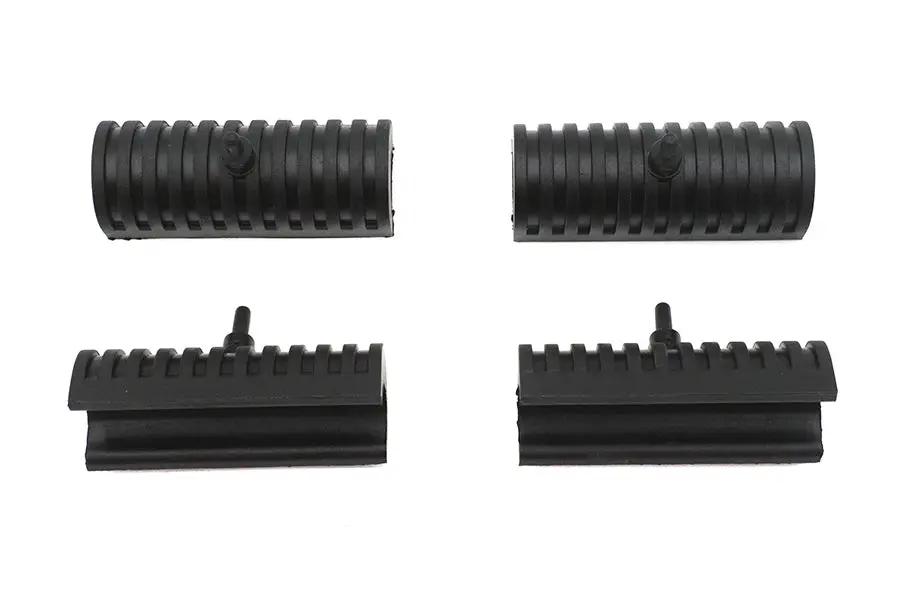 V-Twin Saddlebag Lower Rubber Bumper Set for Harley Davidson FLT Models by V-Twin