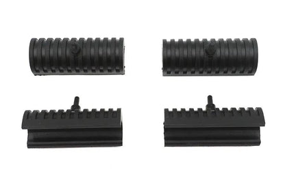 V-Twin Saddlebag Lower Rubber Bumper Set for Harley Davidson FLT Models by V-Twin