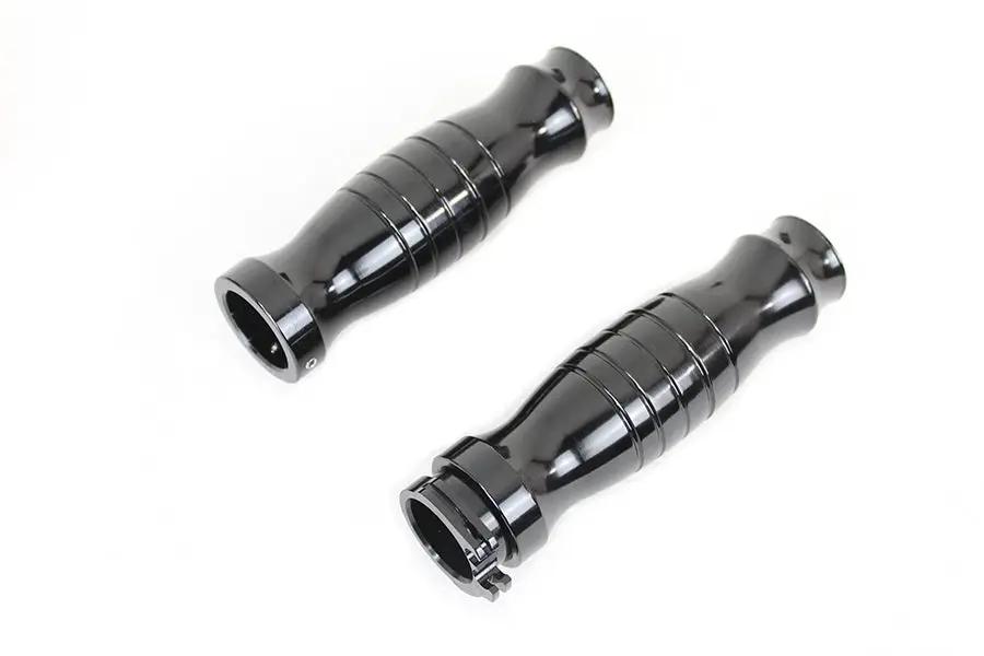 Wyatt Gatling Profile Barrel Grip Set with Grooves for Harley Davidson FLT Models by Wyatt Gatling