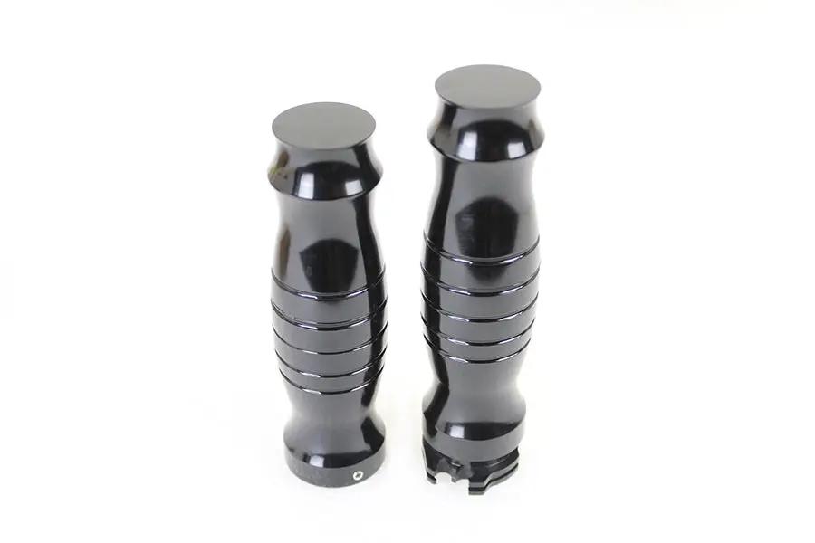 Wyatt Gatling Profile Barrel Grip Set with Grooves for Harley Davidson FLT Models by Wyatt Gatling