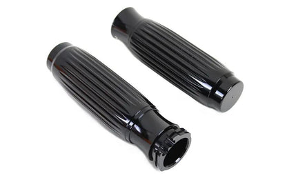 Wyatt Gatling Rib Style Grip Set for Harley Davidson Touring and Softail Models (Part H17-05C3B) by Wyatt Gatling