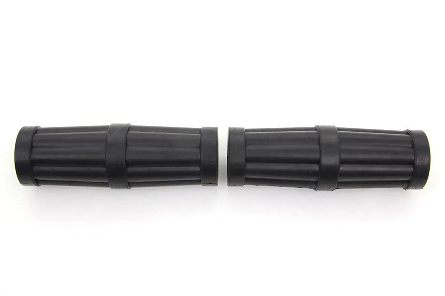V-Twin Black Hillclimber Grip Set for Harley Davidson FL Models by V-Twin