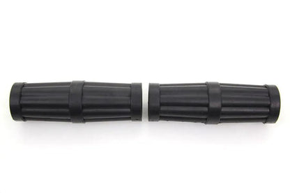 V-Twin Black Hillclimber Grip Set for Harley Davidson FL Models by V-Twin