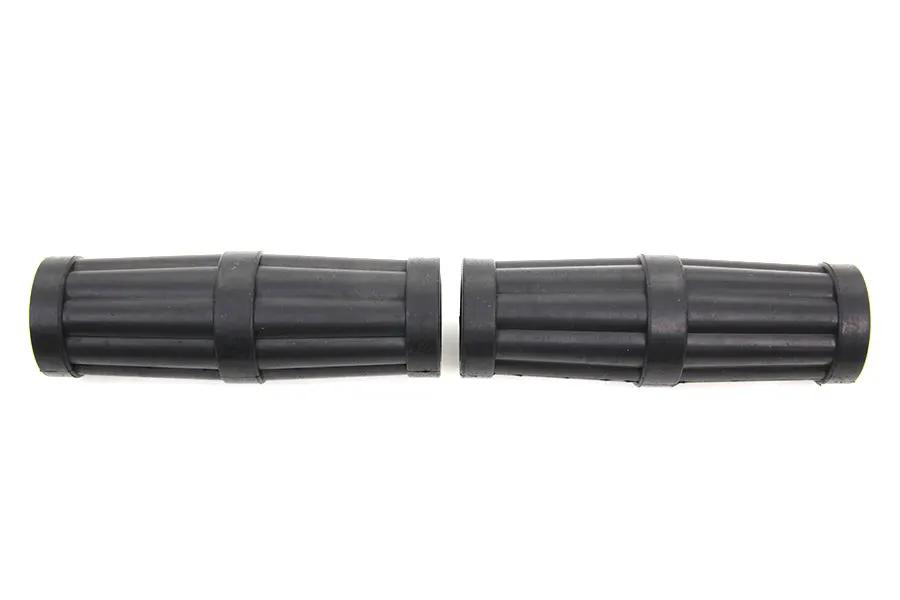 V-Twin Black Hillclimber Grip Set for Harley Davidson J Models by V-Twin