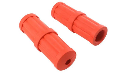 V-Twin Hillclimber Grip Set Orange for Harley Davidson FL Models by V-Twin
