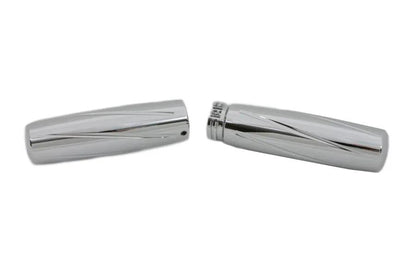 V-Twin Billet Spiral Style Grip Set for Harley Davidson - Fits 1982-1985 FL, FX, XL Models by V-Twin
