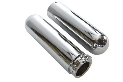 V-Twin Billet Fat Style Grip Set for Harley Davidson - 1.5 Inch Outer Diameter by V-Twin