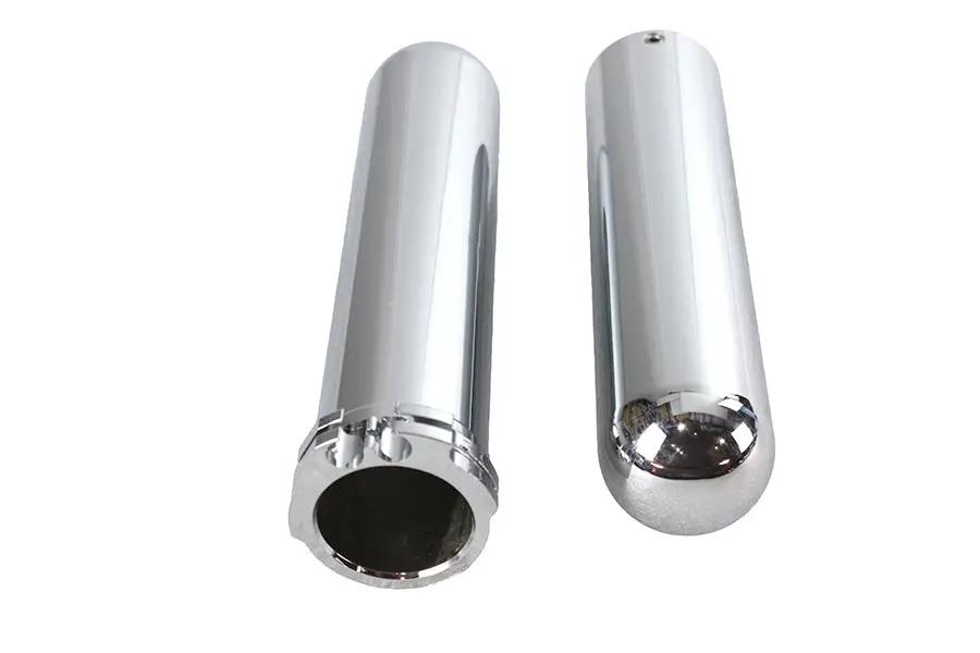 V-Twin Billet Fat Style Grip Set for Harley Davidson - Set of 2 by V-Twin