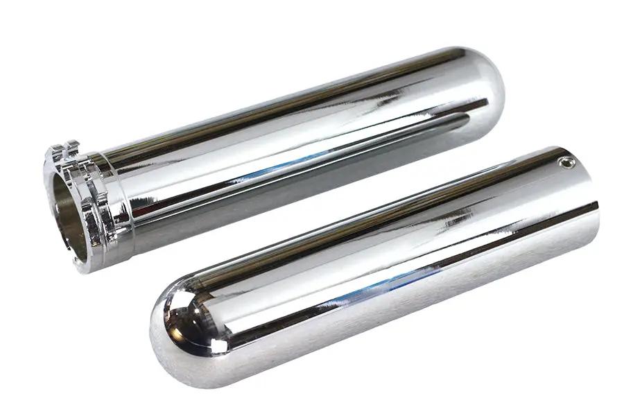 V-Twin Billet Fat Style Grip Set for Harley Davidson - Set of 2 by V-Twin