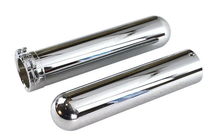 V-Twin Billet Fat Style Grip Set for Harley Davidson - Set of 2 by V-Twin