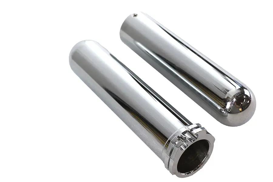 V-Twin Billet Fat Style Grip Set for Harley Davidson - Set of 2 by V-Twin