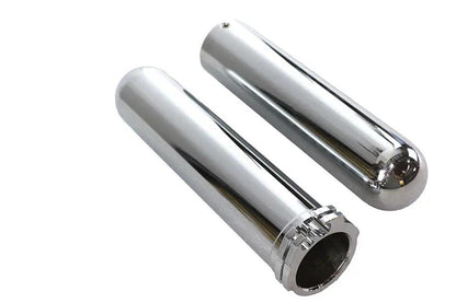 V-Twin Billet Fat Style Grip Set for Harley Davidson - Set of 2 by V-Twin