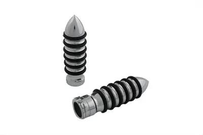 Wyatt Gatling Billet O-Ring Style Handlebar Grip Set for Harley Davidson 1982-1985 Models by Wyatt Gatling