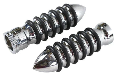 Wyatt Gatling Billet O-Ring Style Handlebar Grip Set for Harley Davidson 1982-1985 Models by Wyatt Gatling