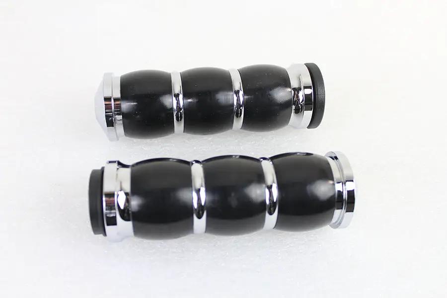 V-Twin Banded Style Throttle By Wire Grip Set for Harley Davidson FLT Models by V-Twin