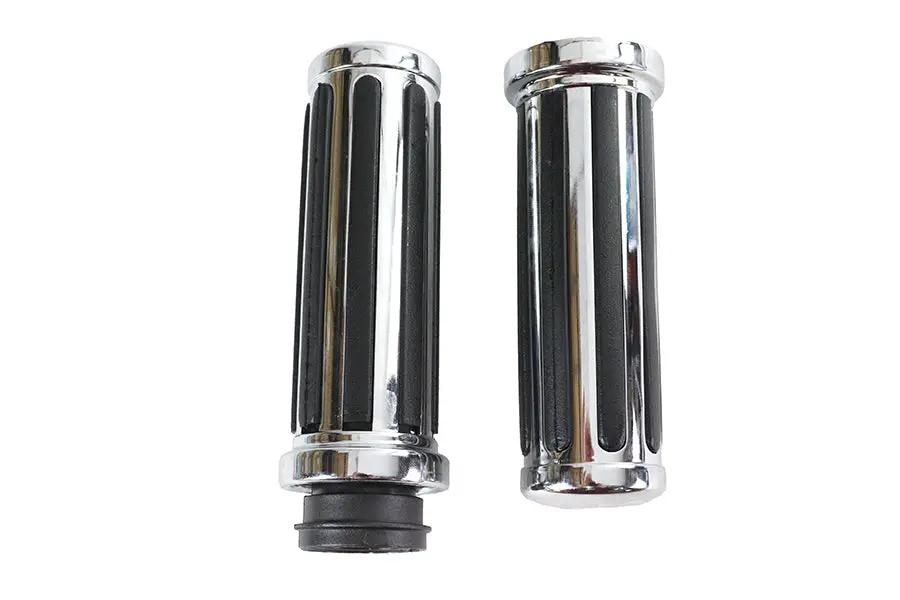 Wyatt Gatling Rail Style Throttle By Wire Grip Set for Harley Davidson FLT Models by Wyatt Gatling