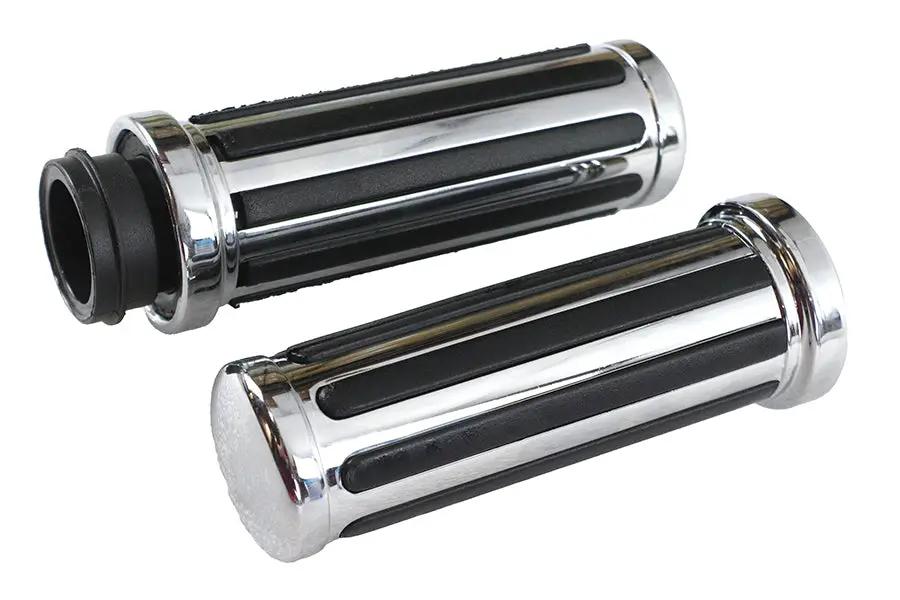Wyatt Gatling Rail Style Throttle By Wire Grip Set for Harley Davidson FLT Models by Wyatt Gatling