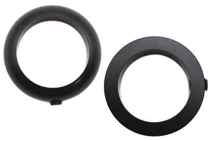V-Twin 78995B 1 Inch Handlebar Collar Set in Black for Custom Motorcycles by V-Twin