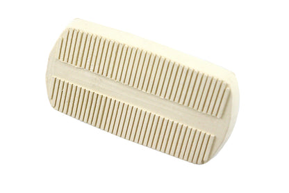 V-Twin White FLH Brake Pedal Rubber Kit - Part Number 71120W by V-Twin