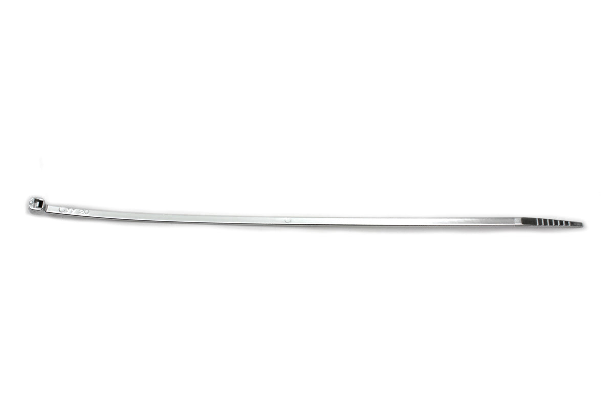Wyatt Gatling Chrome Nylon Tie Straps, 7 Inch Length - Part Number 10-6010C-25 by Wyatt Gatling