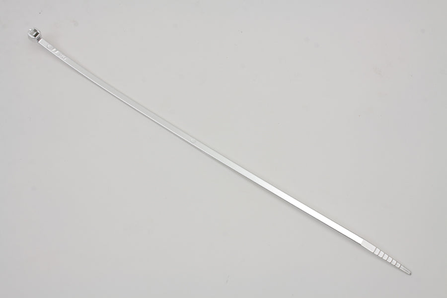 Wyatt Gatling Chrome Nylon Tie Straps, 7 Inch Length - Part Number 10-6010C-25 by Wyatt Gatling