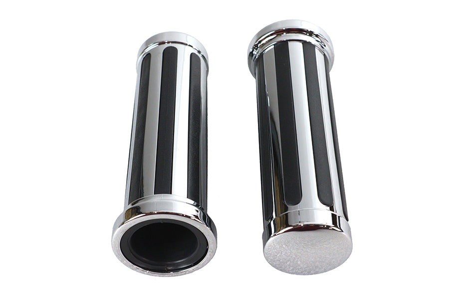 Wyatt Gatling Rail Style Grip Set Part #17-0513AB for Harley Davidson Motorcycles by Wyatt Gatling