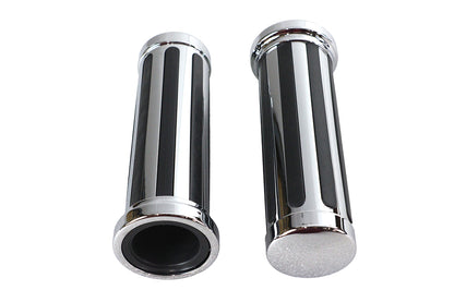 Wyatt Gatling Rail Style Grip Set Part #17-0513AB for Harley Davidson Motorcycles by Wyatt Gatling