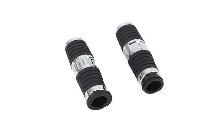 V-Twin Hand Grip Set Chrome for Harley Davidson FLT Models (2011-2017) and More by V-Twin