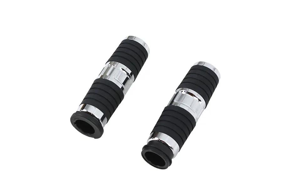 V-Twin Hand Grip Set Chrome for Harley Davidson FLT Models (2011-2017) and More by V-Twin